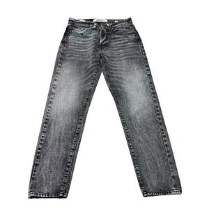 Boro Mid Rise Tapered Embroidered Handcrafted Jean in Black NWT Size 31